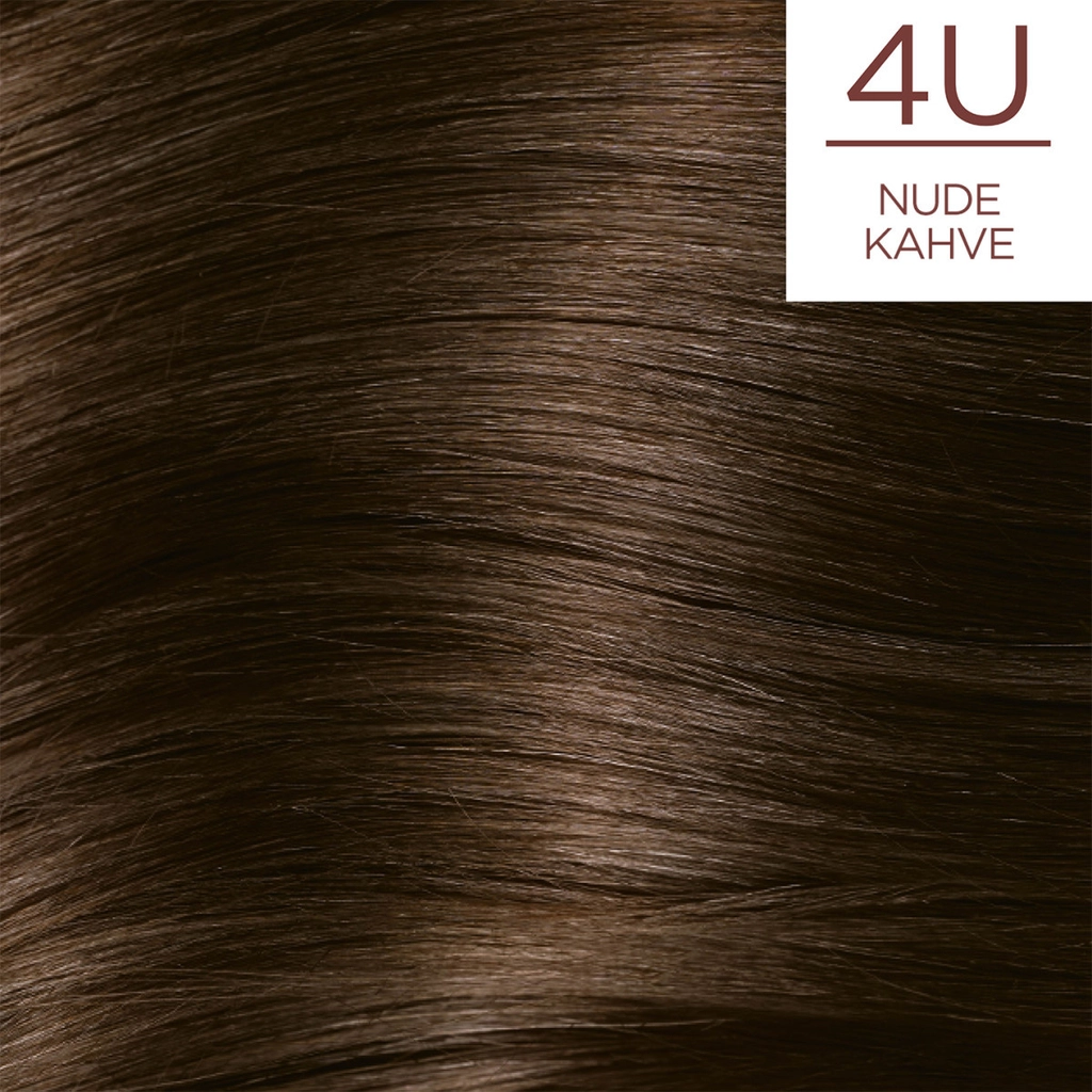 صبغة شعر لوريال باريس إكسلنس نود بني 4U 1 قطعة L'Oreal Paris