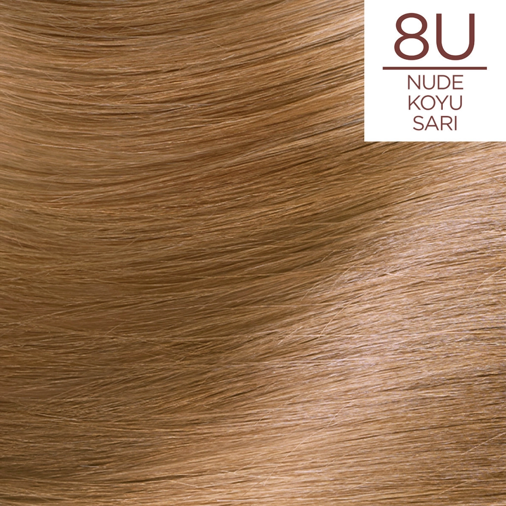 Краска для волос L’Oréal Paris Excellence Nude Темный блонд 8U 1 шт.