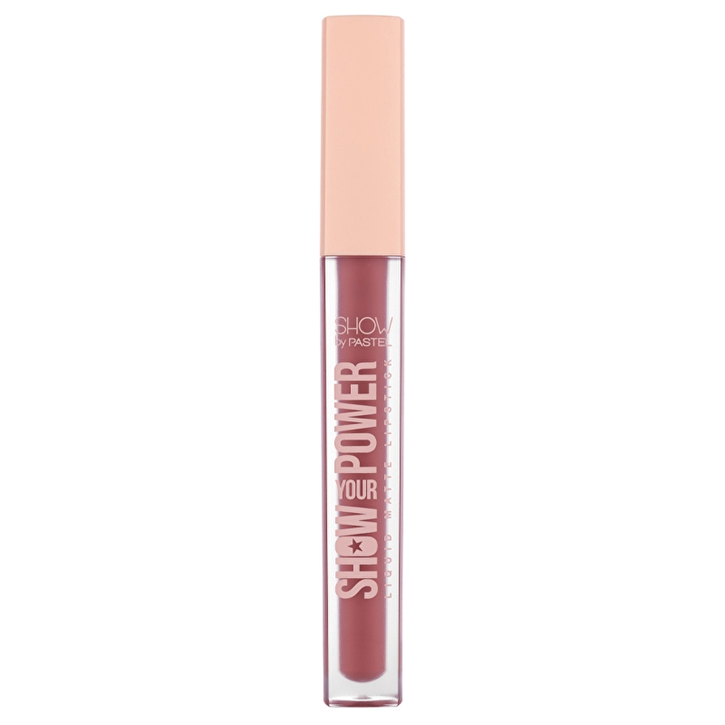 Show By Pastel Show Your Power Liquid Matte Lipstick 601