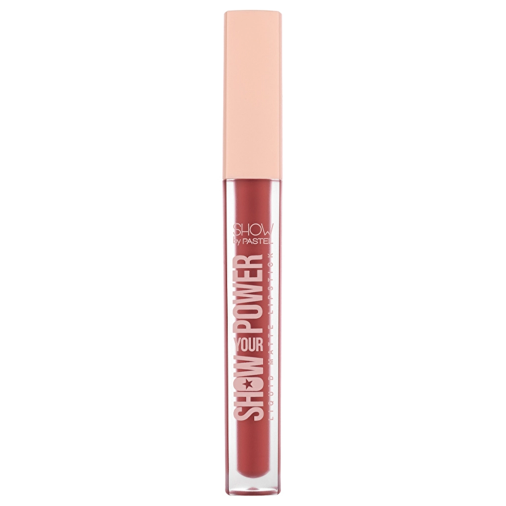 Show By Pastel Show Your Power Liquid Matte Lipstick 604