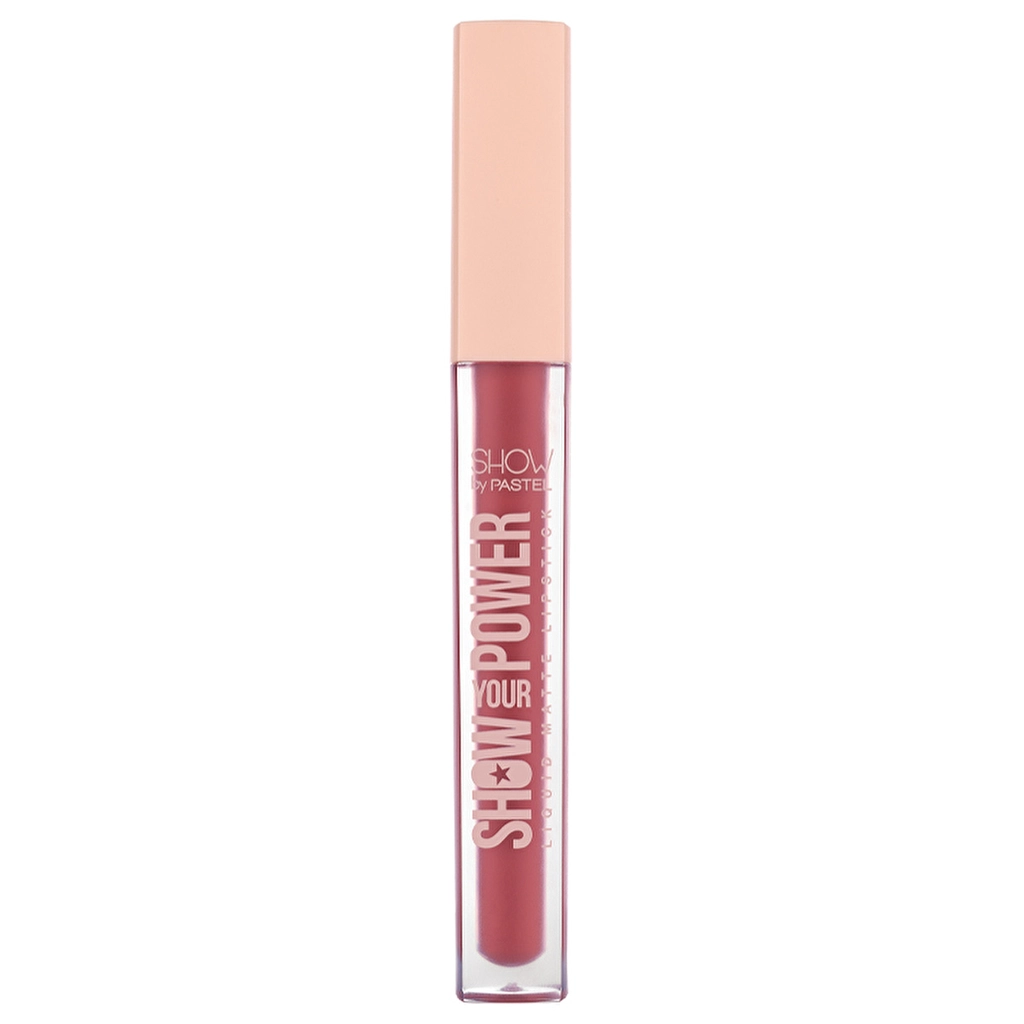 Show By Pastel Show Your Power Liquid Matte Lipstick 605