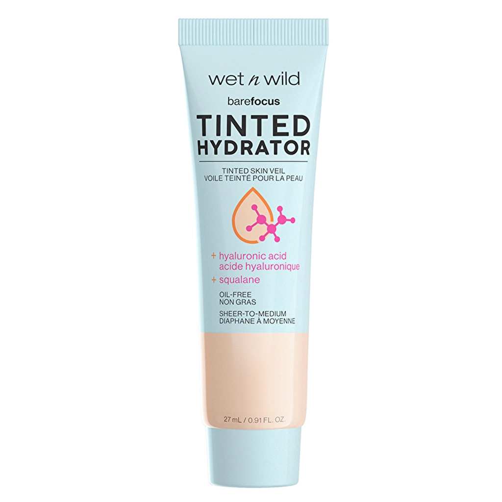 Тональный увлажняющий крем Wet n Wild Bare Focus - Светлый средний оттенок