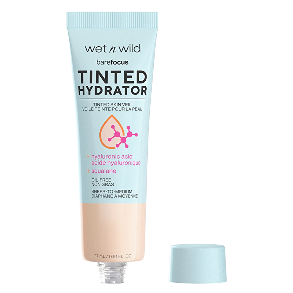 Тональный увлажняющий крем Wet n Wild Bare Focus - Светлый средний оттенок