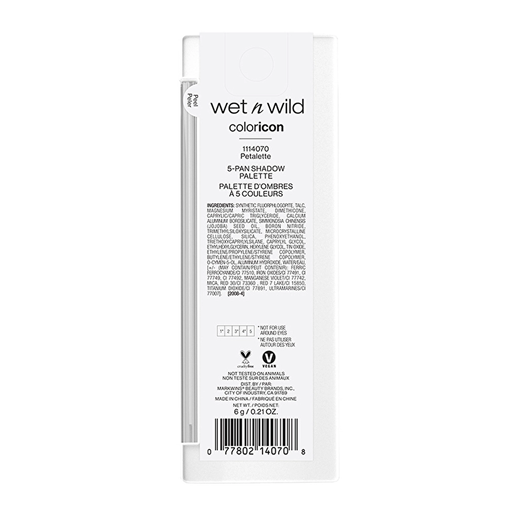Палитра теней для век Wet n Wild Color Icon 5-Pack - Petalette и другие