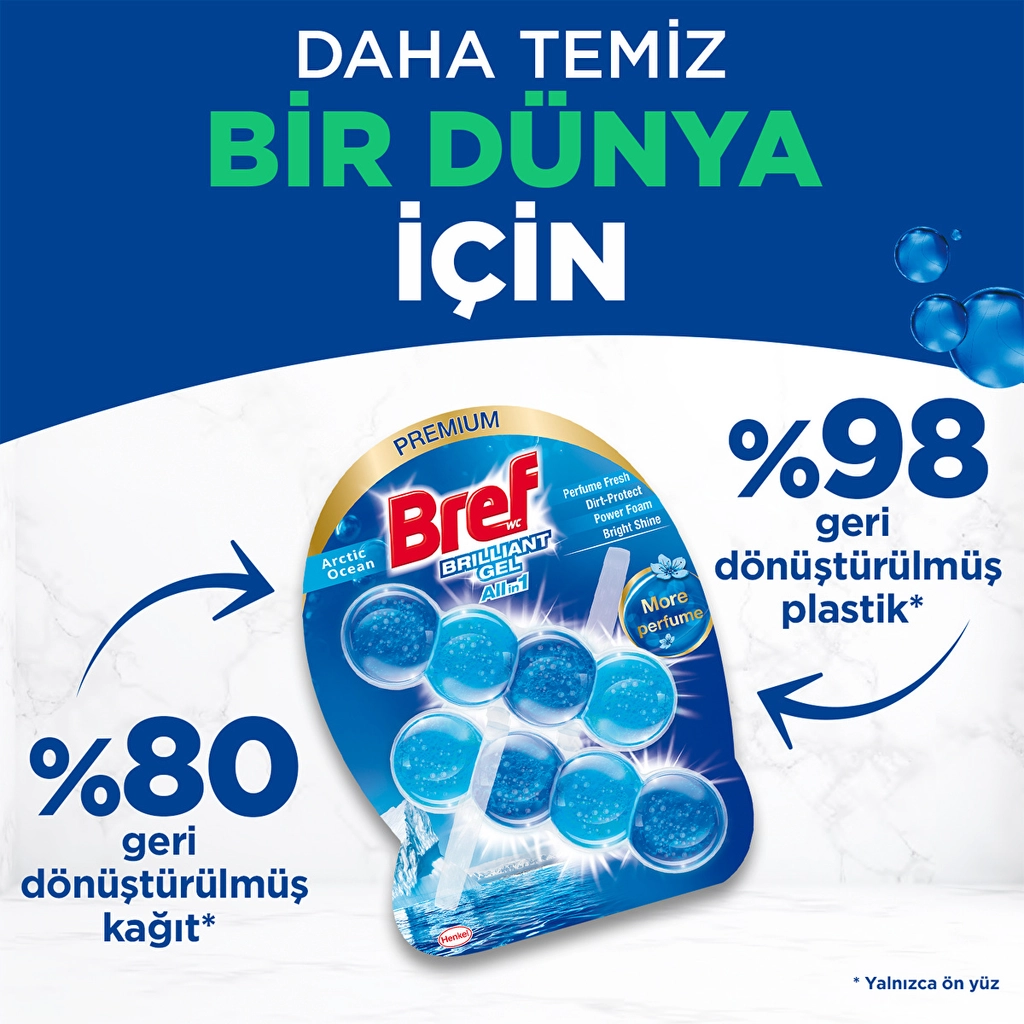 بلوك تواليت جل بريف برليانت أوشن 4 في 1 Bref