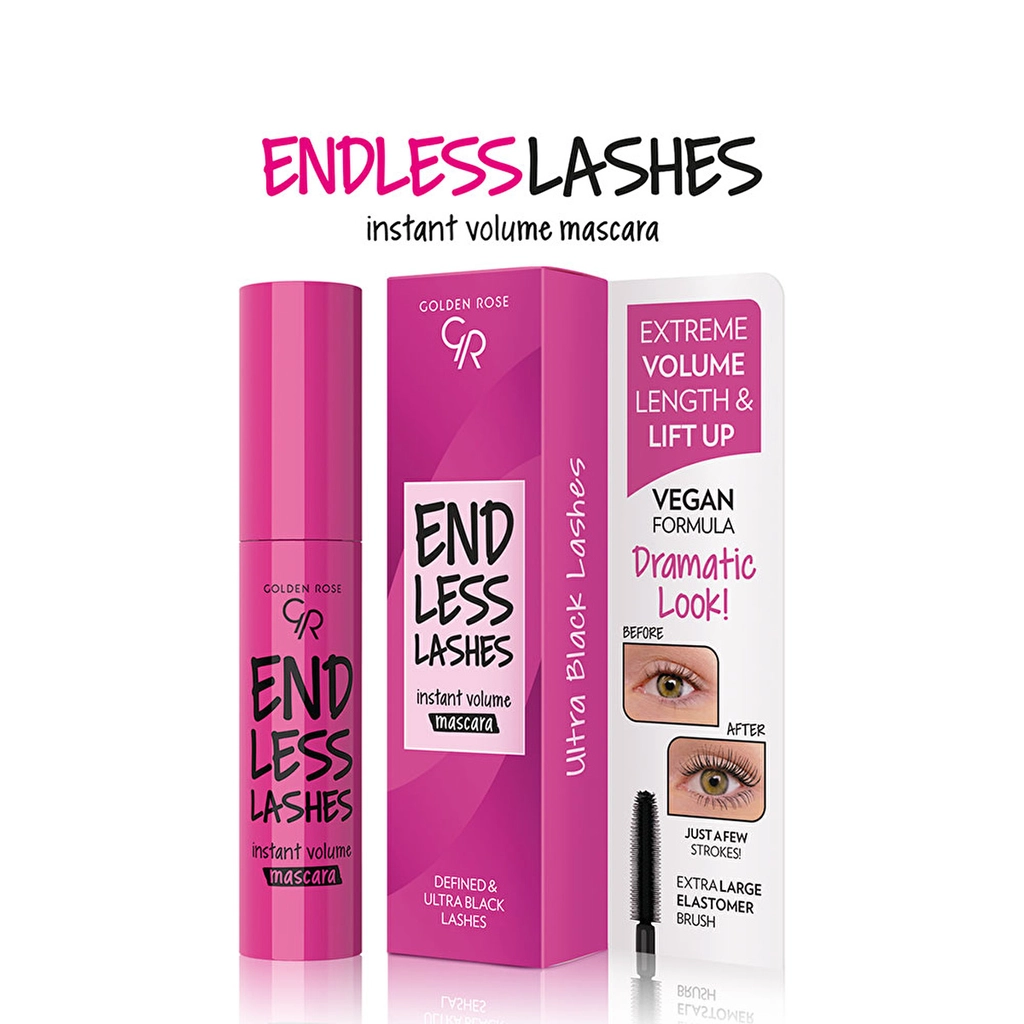 Golden Rose Endless Lashes Instant Volume Mascara