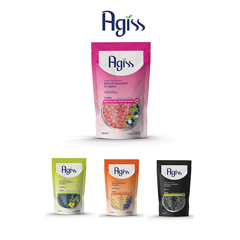 Agiss Sensitive Skin Bead Wax with Moringa Oil - 220g