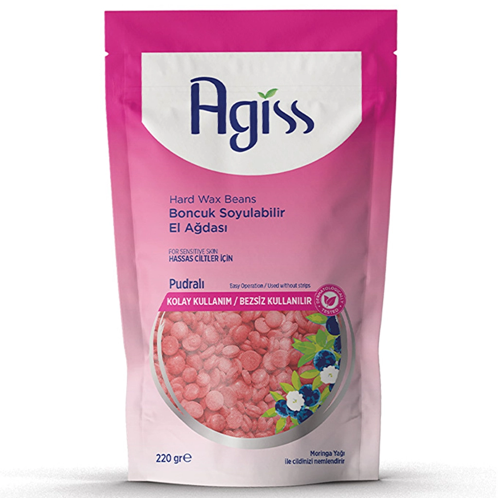 Agiss Sensitive Skin Bead Wax with Moringa Oil - 220g