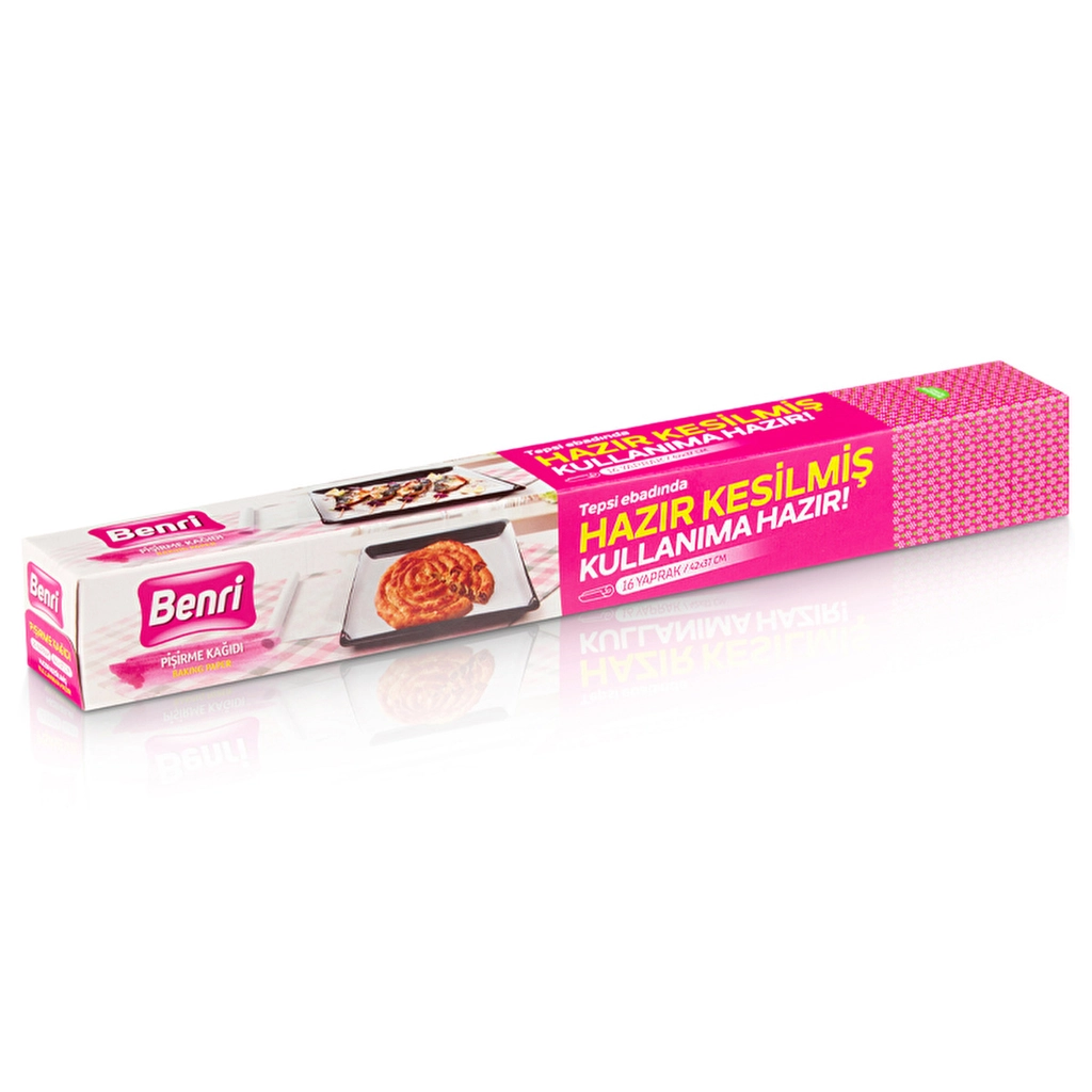 Benri 16-Piece Baking Paper Sheets | Non-Stick &amp; Heat Resistant