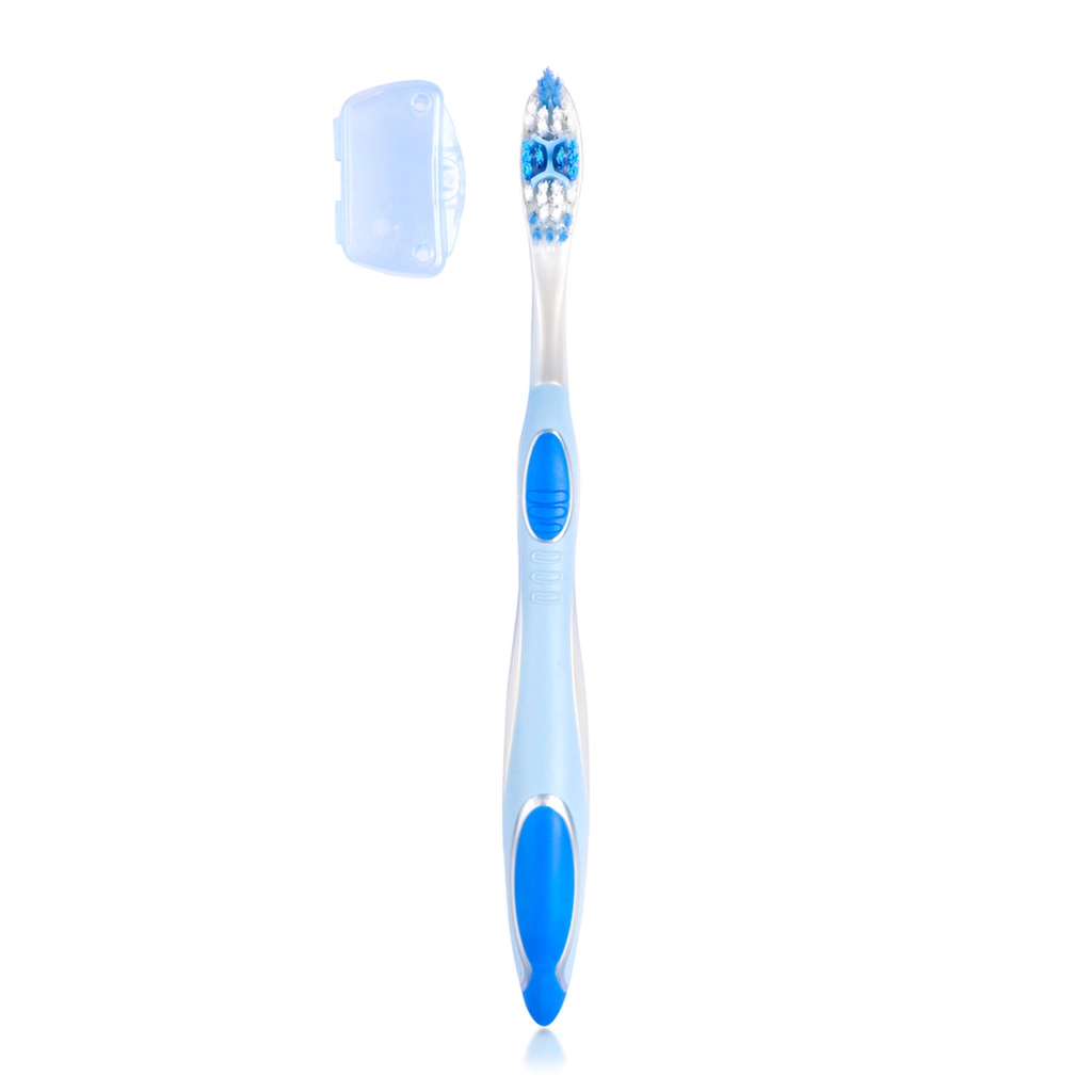 Benri Dent 4-in-1 Zahnbürste mittelharte Borsten zur Fleckenentfernung