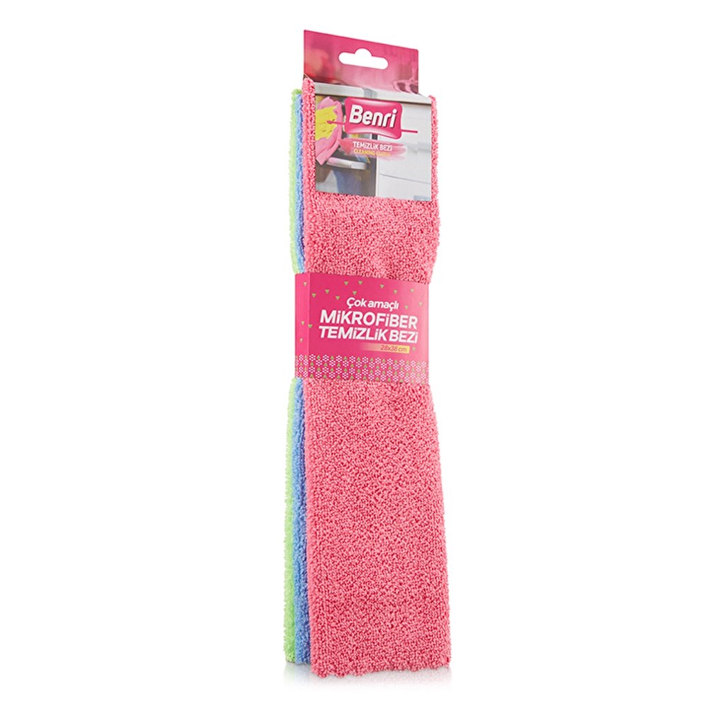 Benri Mikrofaser-Handtücher 3er-Pack