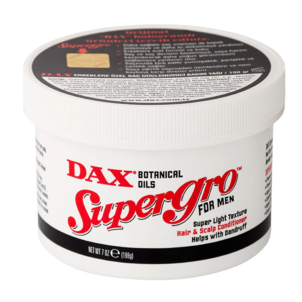 Dax Supergro Hair Care Oil for Men - Strengthen & Nourish 198g