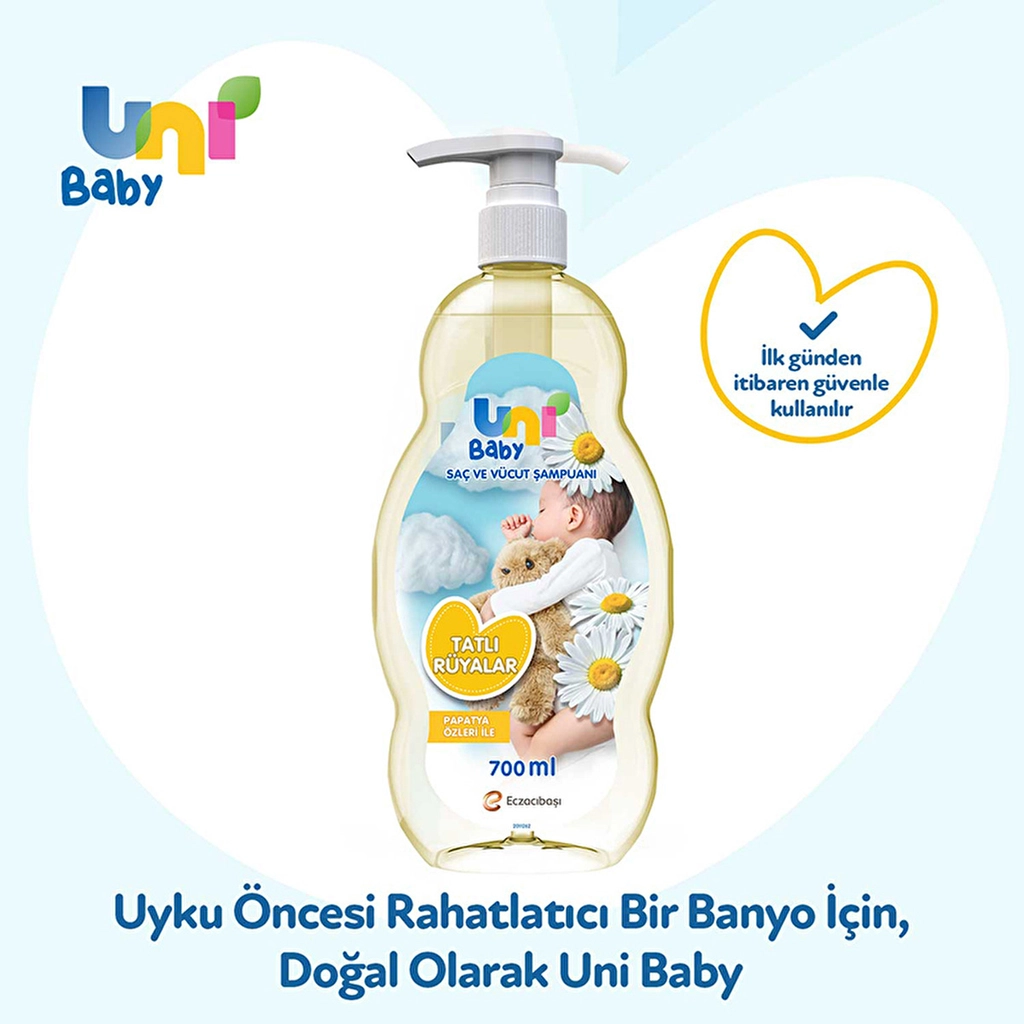 Uni Baby Sweet Dreams Shampoo 700 ml