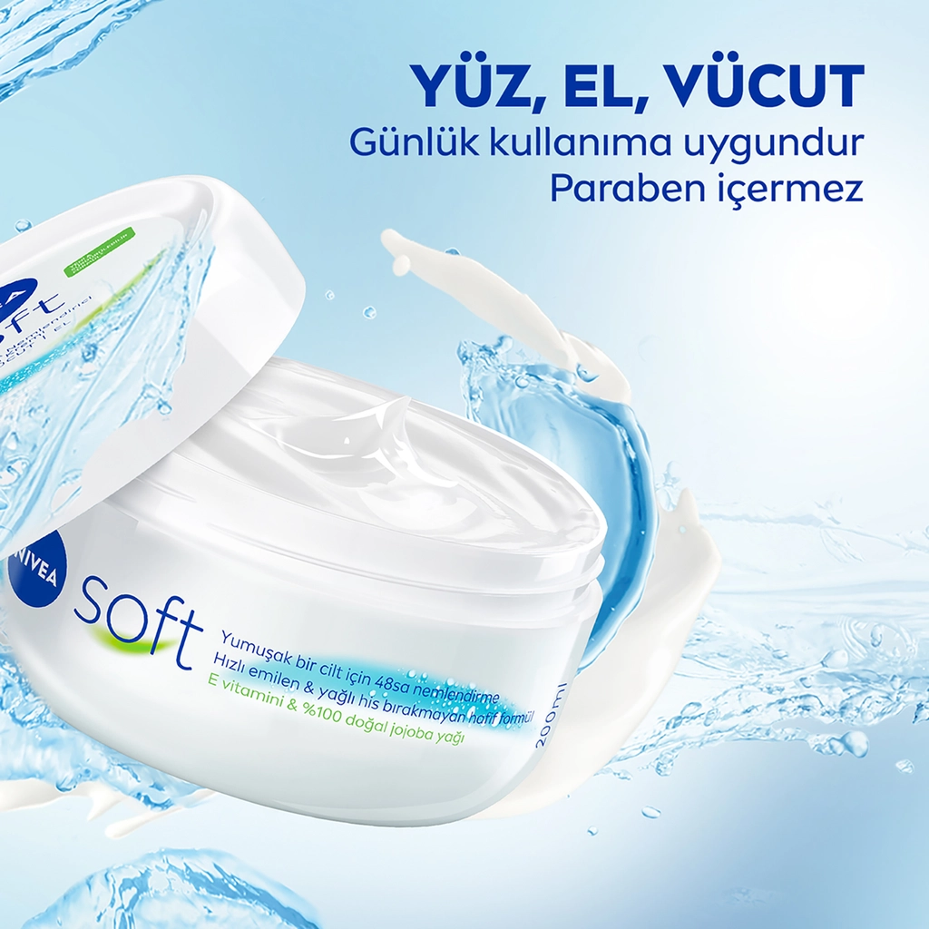 Крем Nivea Soft 2 упаковки