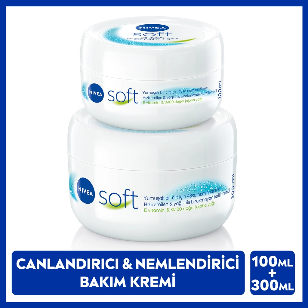 Nivea Soft Cream 2 Pack