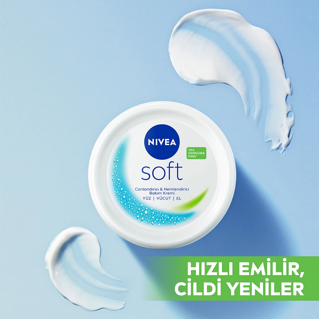 Крем Nivea Soft 2 упаковки