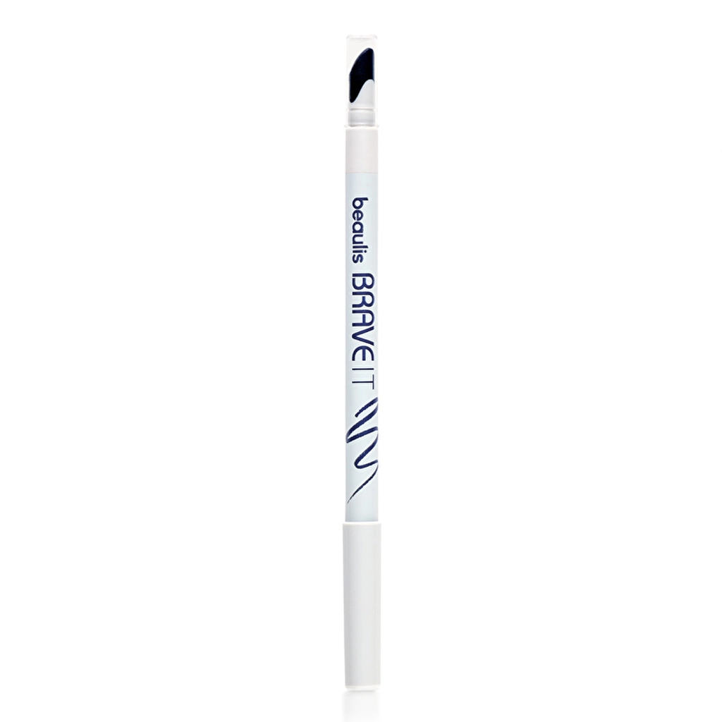 Beaulis Brave It Smoky Eye Pencil - Navy Blue, Blendable & Soft