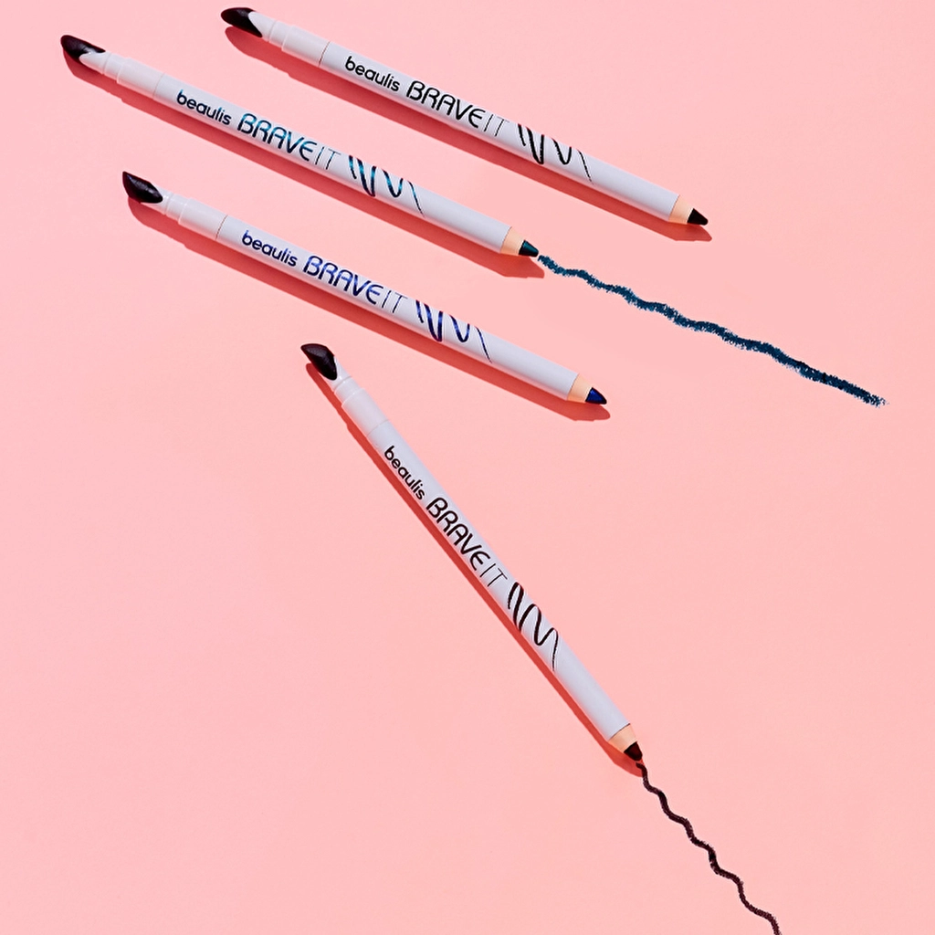 Beaulis Brave It Smoky Eye Pencil - Navy Blue, Blendable &amp; Soft
