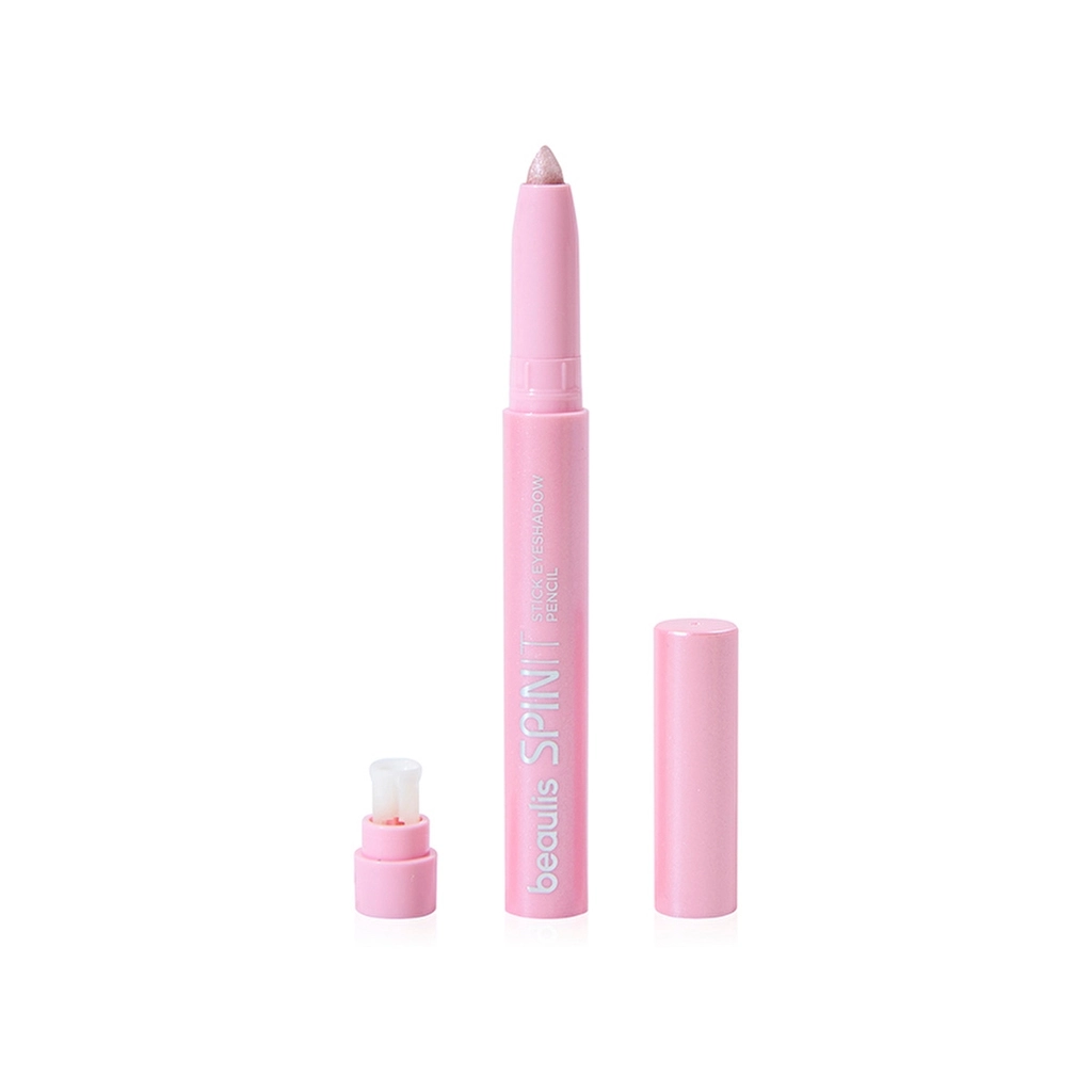 Beaulis Spin It Stick Eyeshadow Crystal Pink - Long-Lasting Color