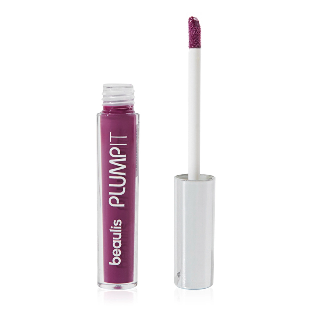 Beaulis Plump It Lip Gloss - Amethyst Shine, Volumizing &amp; Moisturizing