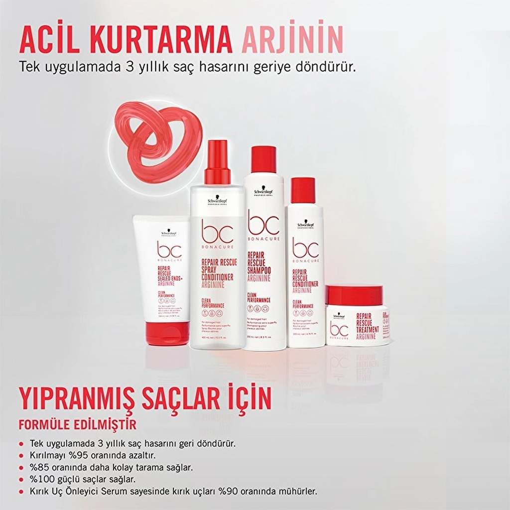Bonacure Clean Repair Vegan Conditioner für geschädigtes Haar 200ml