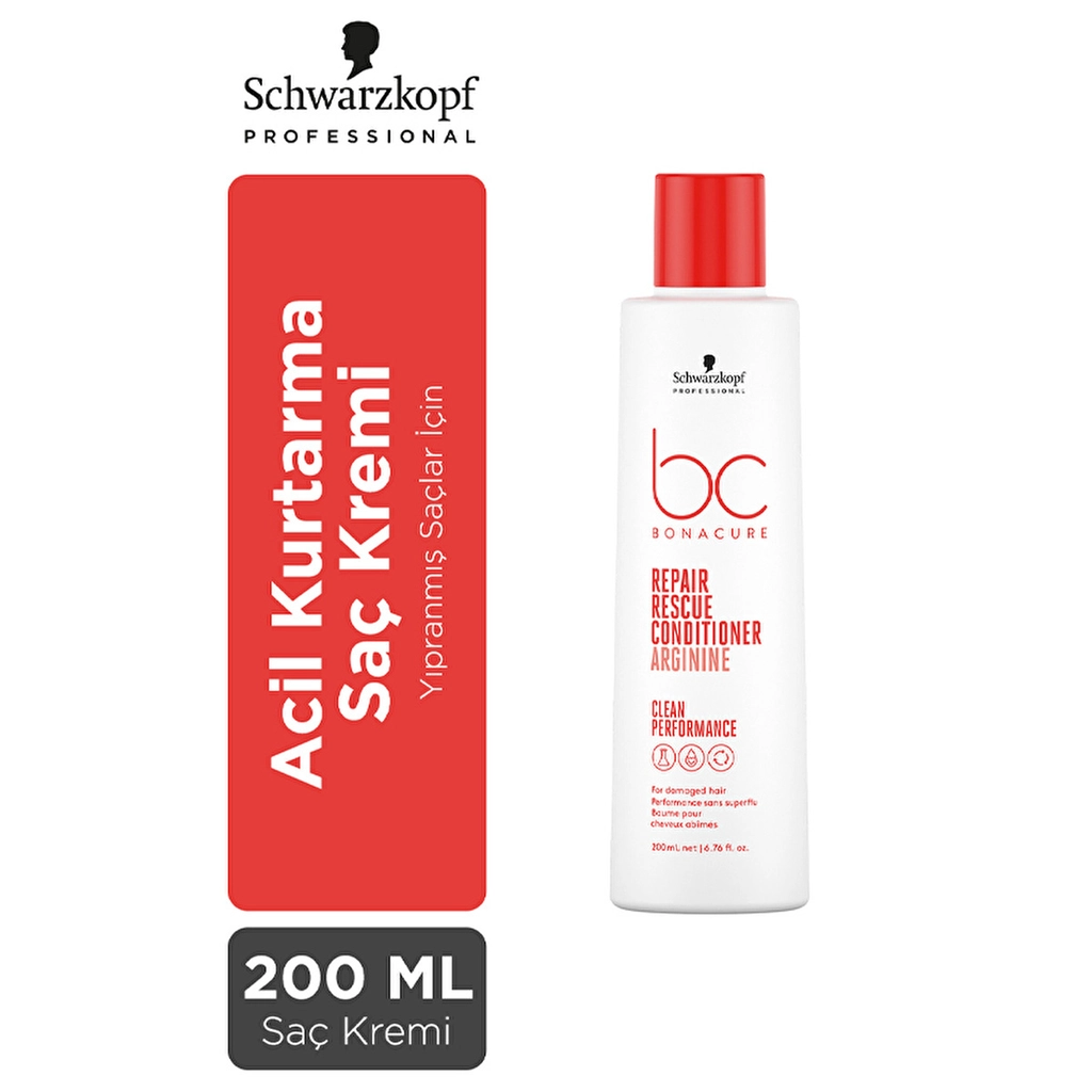Bonacure Clean Repair Vegan Conditioner für geschädigtes Haar 200ml