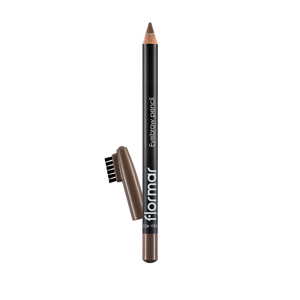 Flormar Natural Look Brush Cover Soft Tip Eyebrow Pencil 1.14 gr - Beige