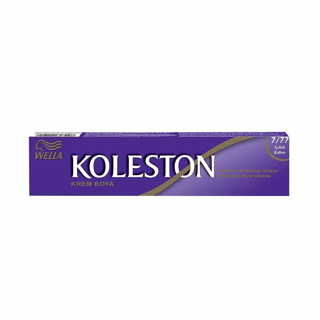 Wella Koleston Single Tube Paint 7/77 shimmering Brown