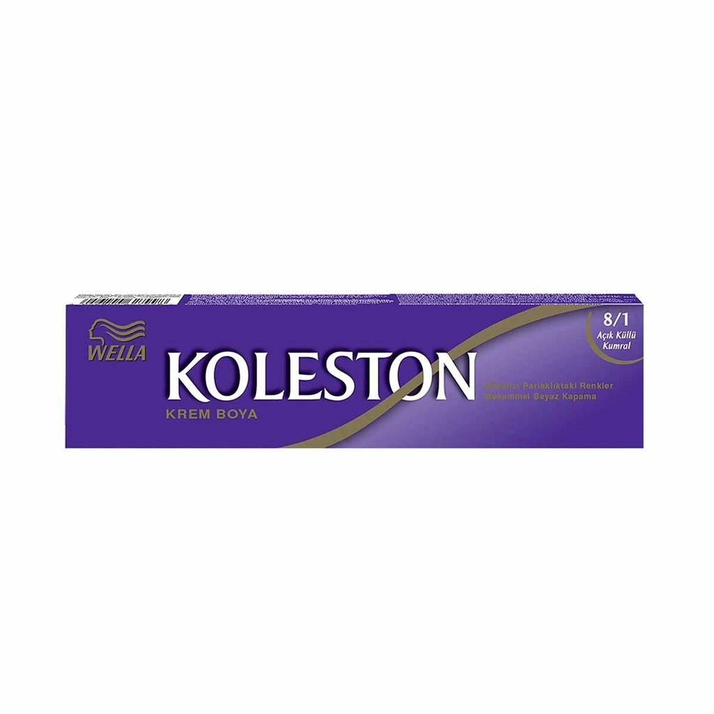 Wella Koleston Single Tube Dye 8/1 light Ash Blonde