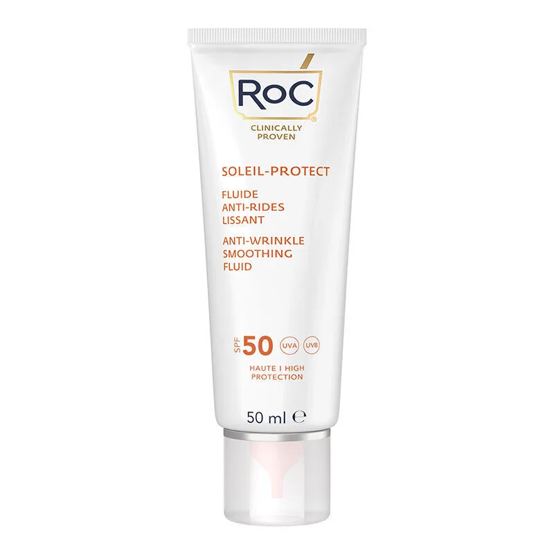 Roc Anti-wrinkle Face Sunscreen Spf 50+ 50 ml