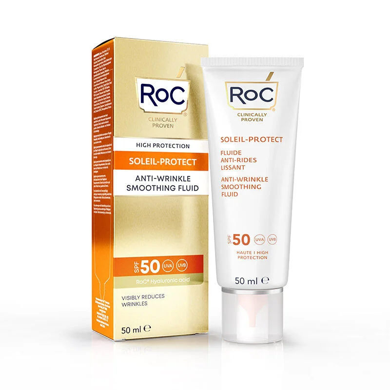 Roc Anti-wrinkle Face Sunscreen Spf 50+ 50 ml