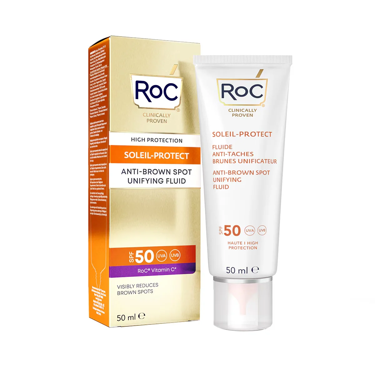 Roc Anti-spot Face Sunscreen Spf50+ 50 ml