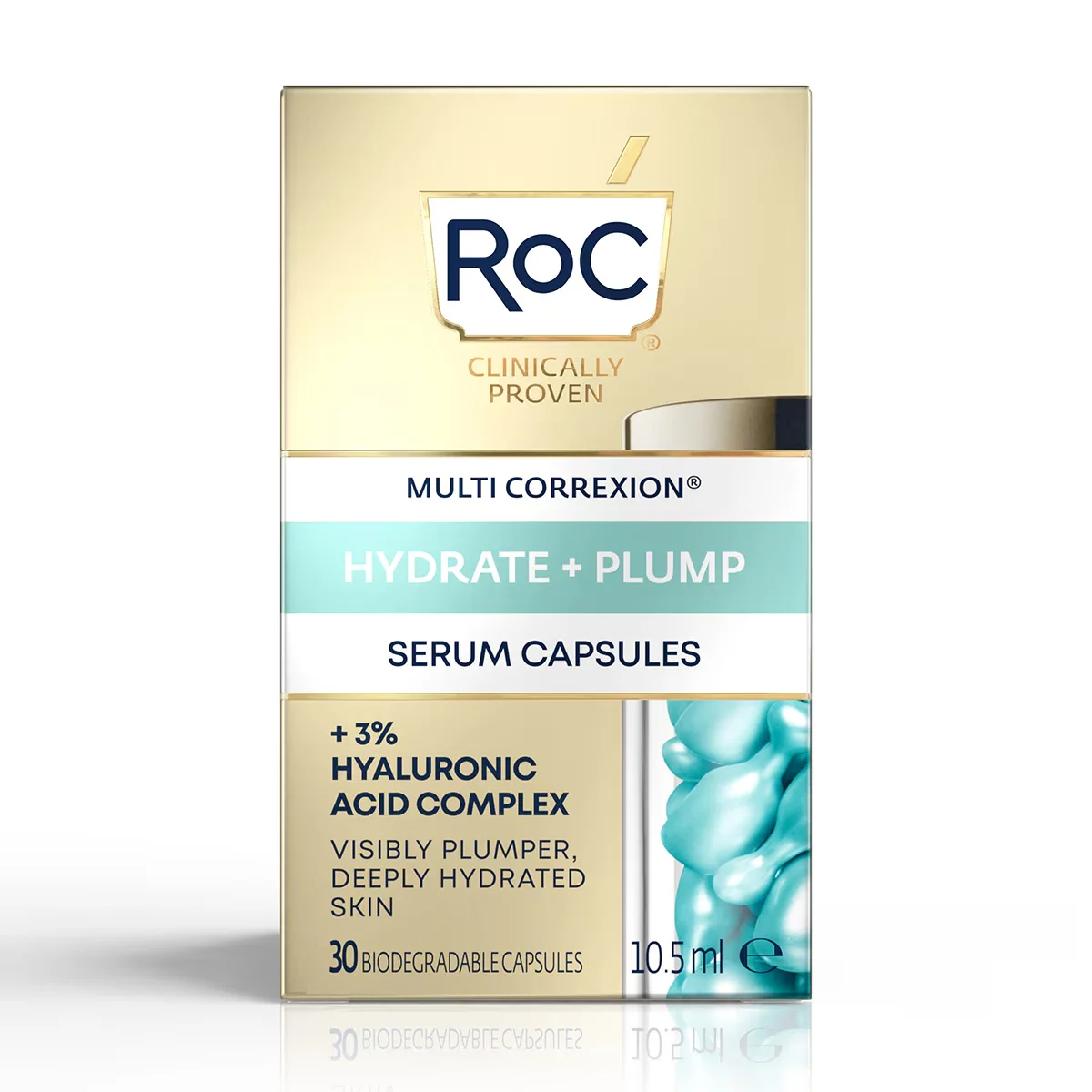 Hydrieren & Aufpolstern: Roc Kapselserum für vitale Haut