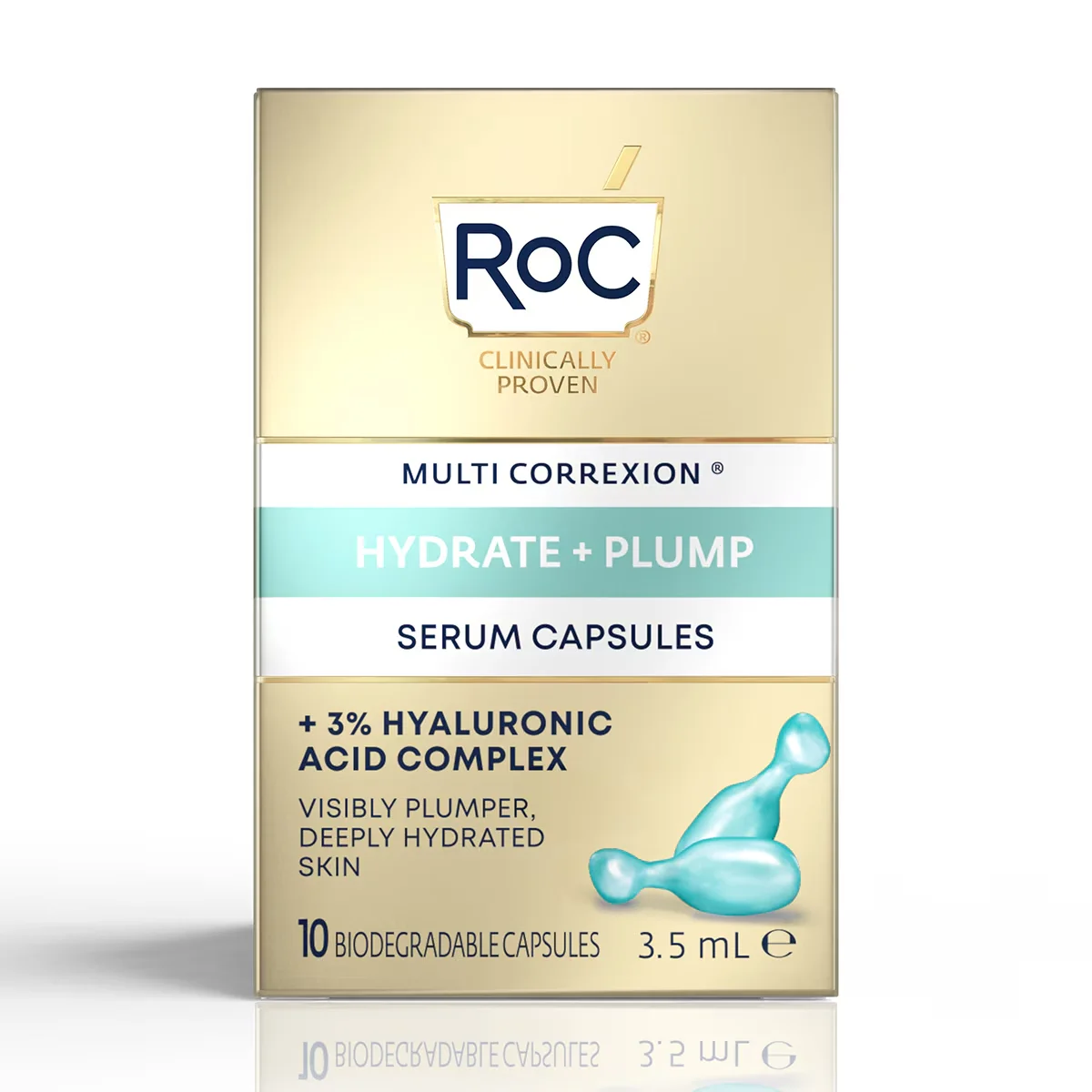 Erleben Sie pralle, hydratisierte Haut mit Roc Kapselserum