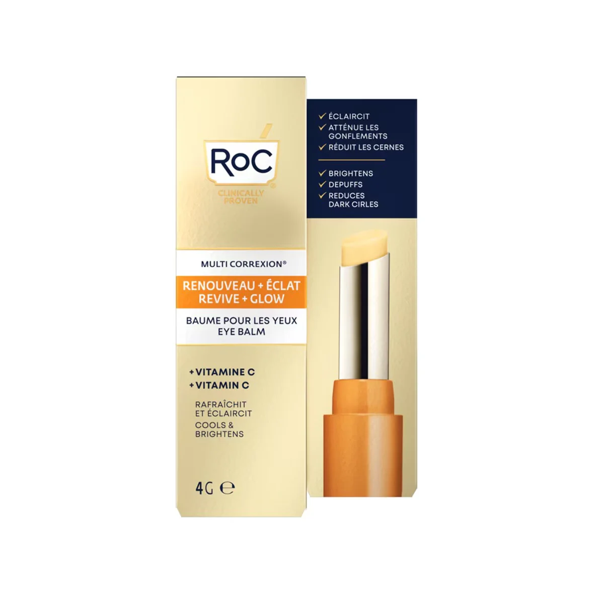 Бальзам для кожи вокруг глаз Roc Multi Correxion осветляющий 4 г