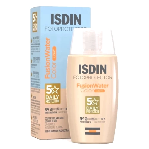 Isdin Fusion Water Color Light Sunscreen SPF 50 - 50 ml