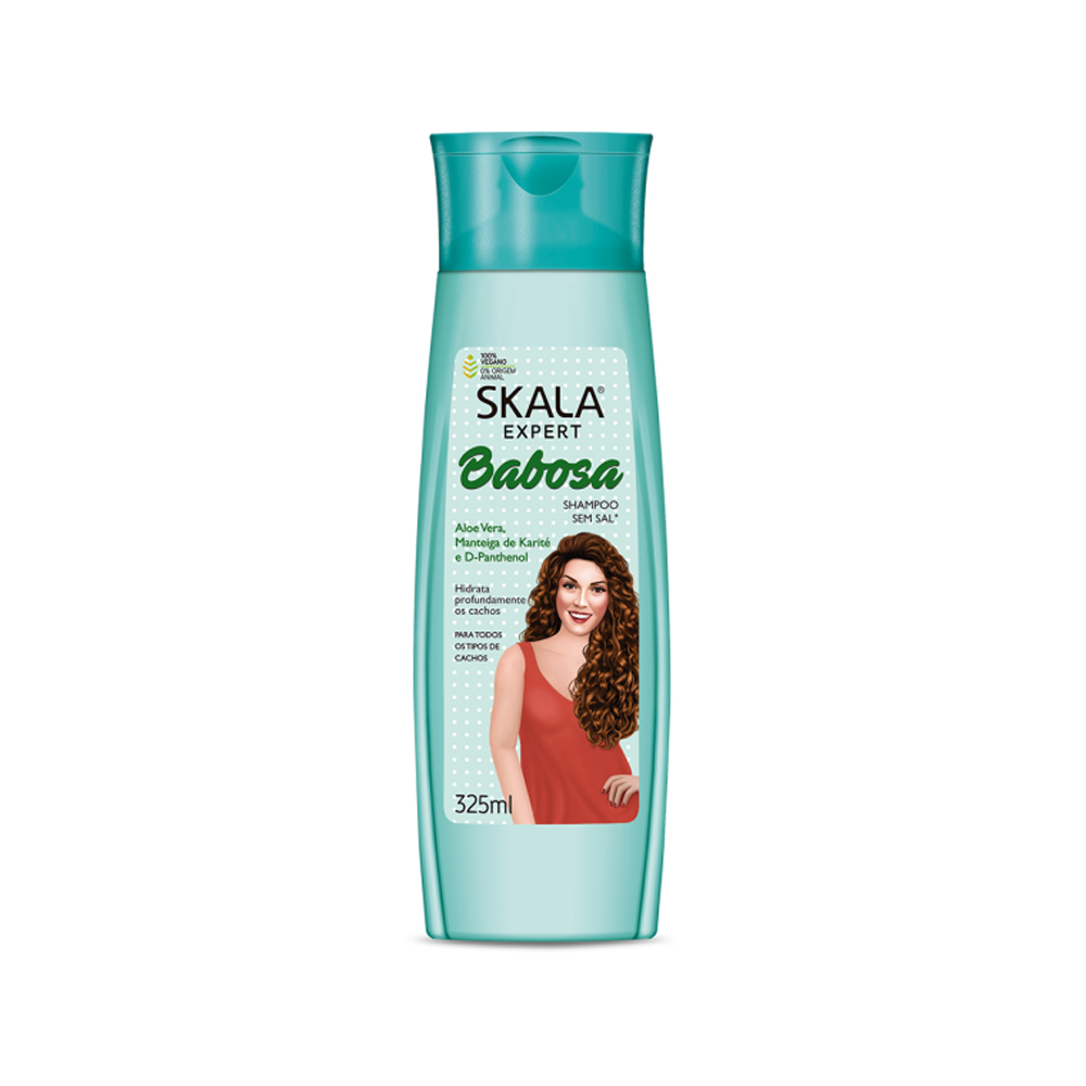 Baboosa Shampoo with Aloe Vera, Panthenol, and Minerals by Scala Expert 325 ml
