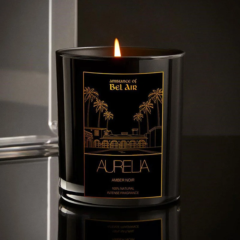 Aurelia Geneve Amber Noir Kerze 180g