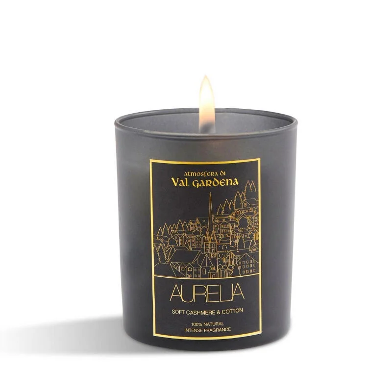 Aurelia Geneve Cashmere Cotton Scented Candle - Luxurious Aroma