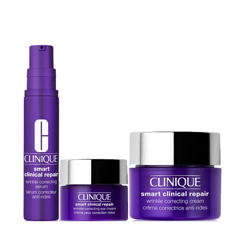 Clinique Smooth - Renew Lab - Anti-aging Skin Care Set