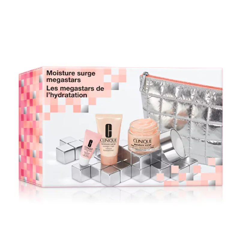 Набор увлажняющих средств Clinique Moisture Surge Megastars 3 продукта
