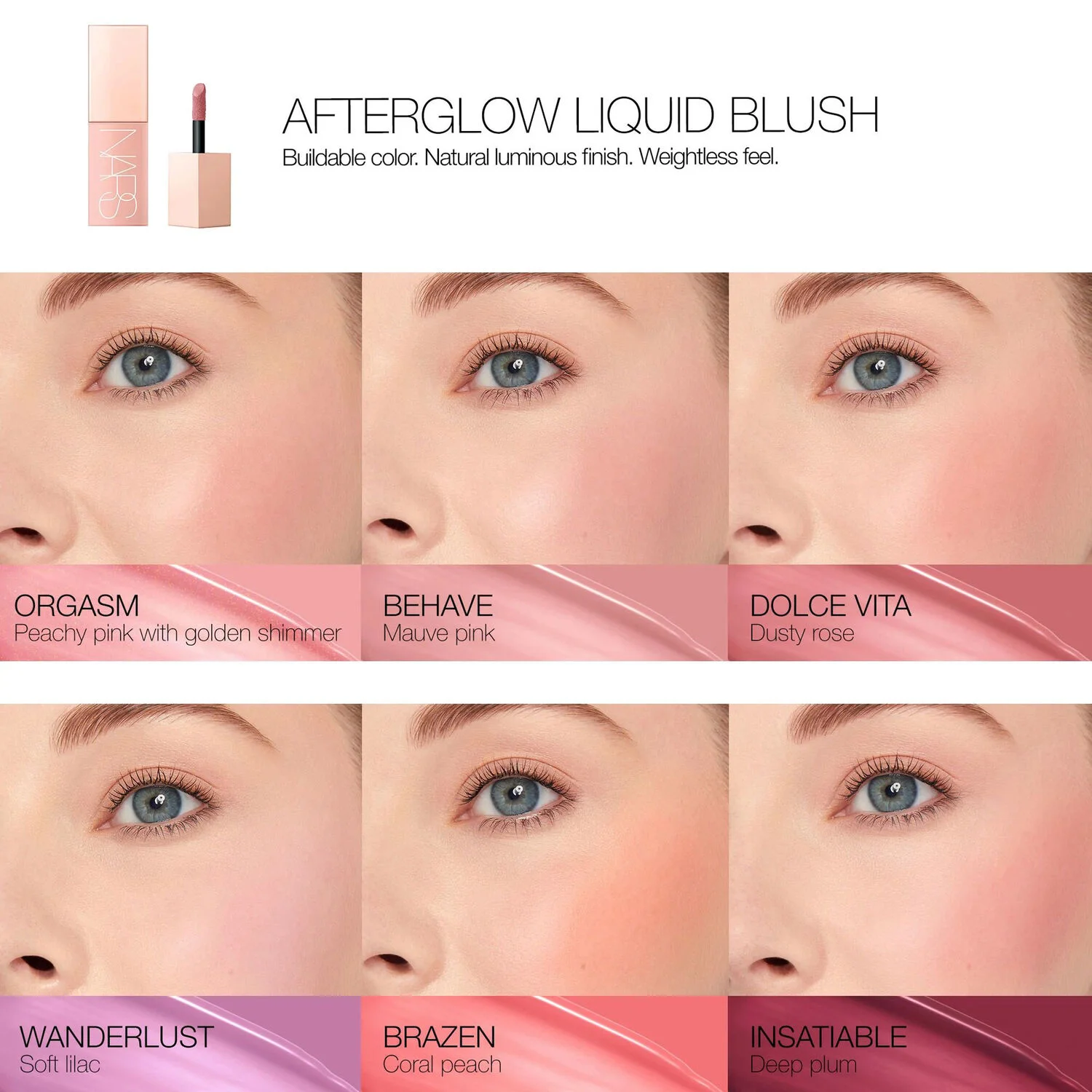NARS Aragon Afterglow Liquid Blush