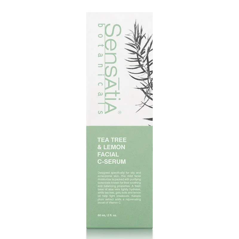 Sensatia Tea Tree &amp; Lemon C Vitamin Serum 60ml - Brightening