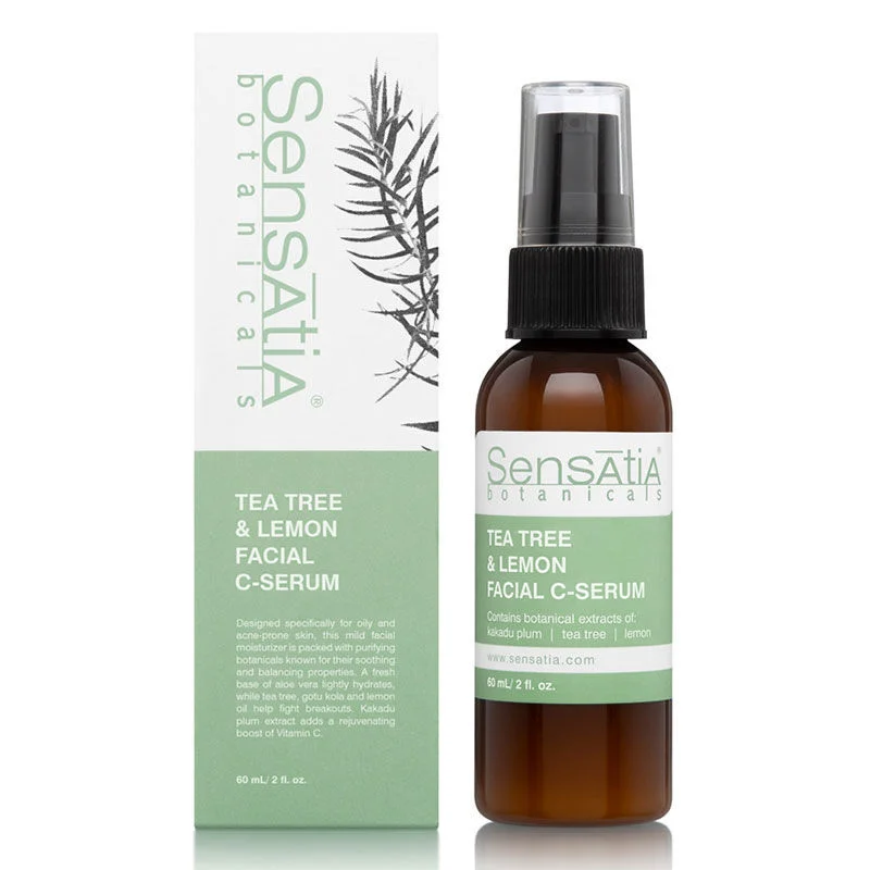 Sensatia Tea Tree &amp; Lemon C Vitamin Serum 60ml - Brightening