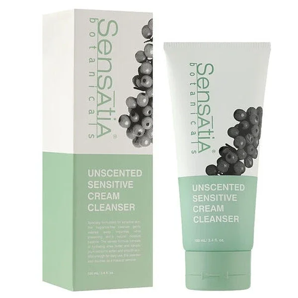 Sensatia Botanicals Unscented Cream Cleanser for Sensitive Skin