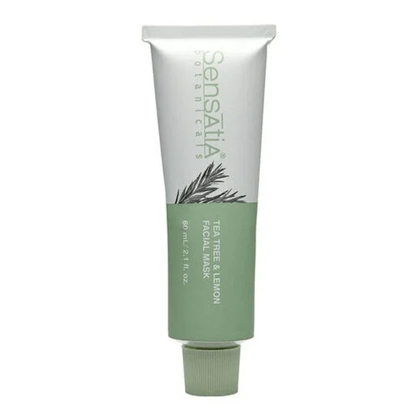 Sensatia Botanicals Tea Tree Lemon Face Mask 60ml - Refreshing Cleanse