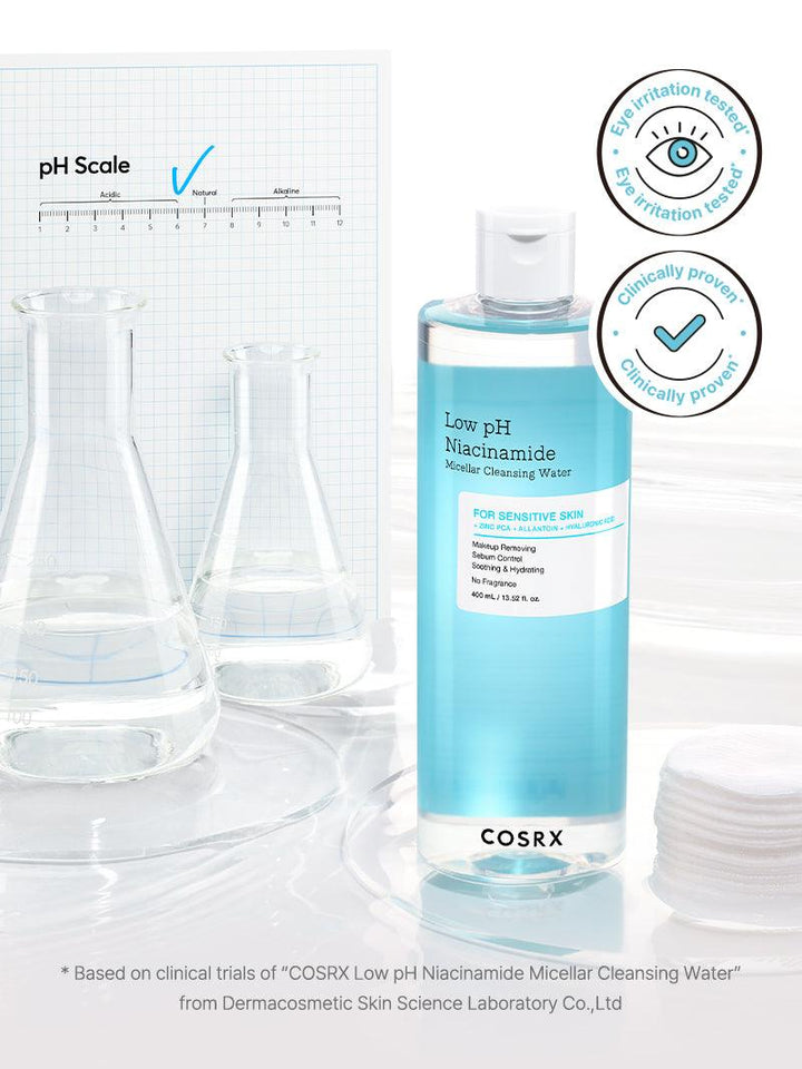 Cosrx Micellar Cleansing Water Toner with Niacinamide - 100ml