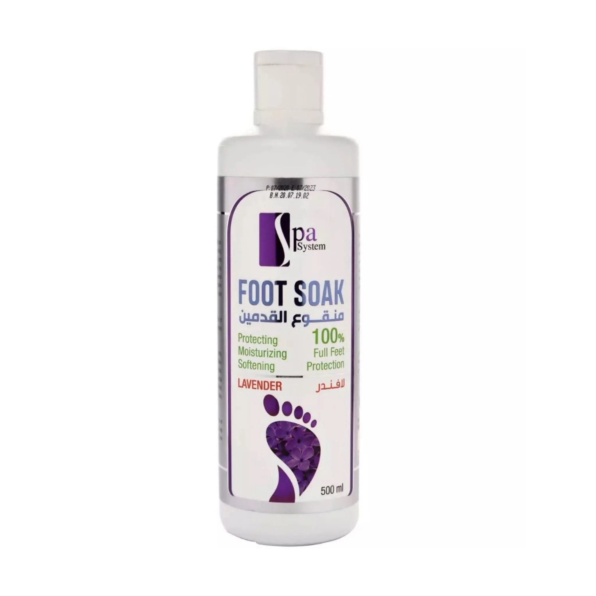 Foot Soak Spa System - Lavender 500ml
