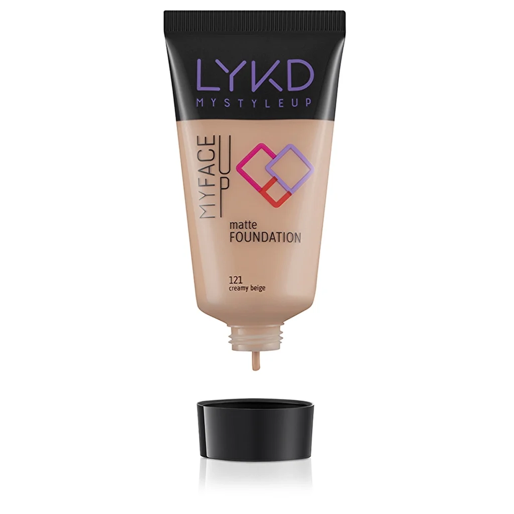 ف foundation مطفي 121 بيج كريمي من ليكد LYKD