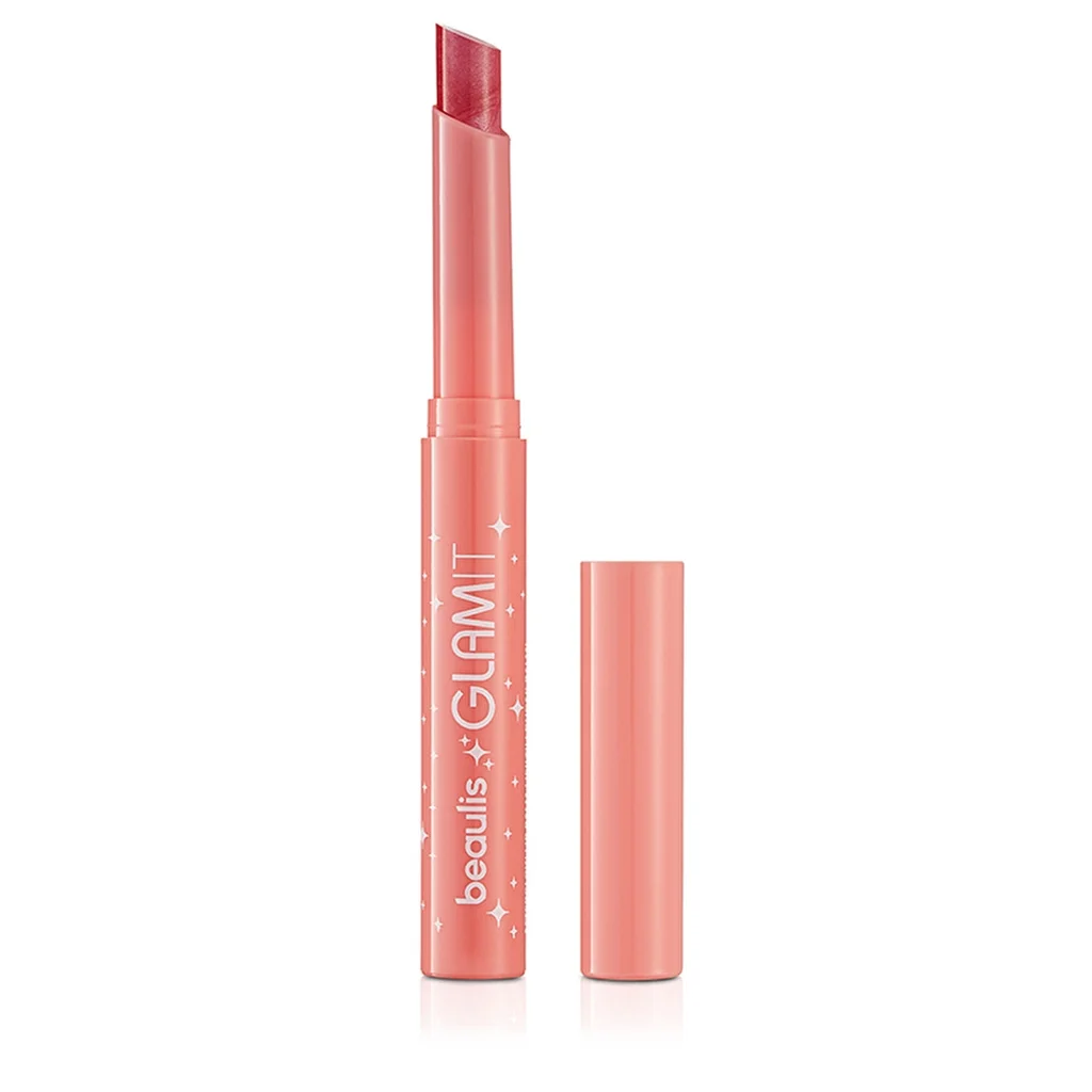 Beaulis Glam It Shimmering Lip Balm Lipstick 626 magenta